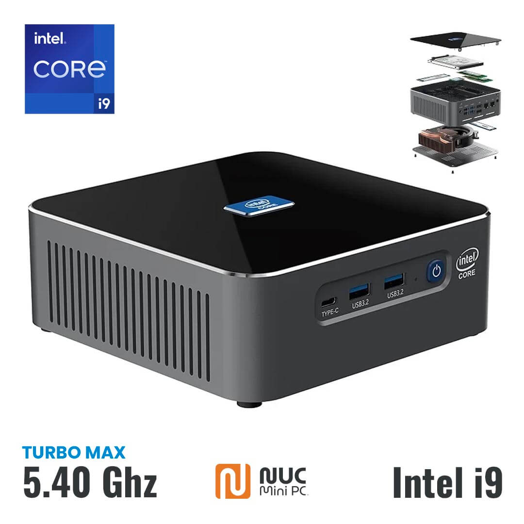 Intel Core i9-13900H NUC Mini PC – 5.40Ghz Turbo!