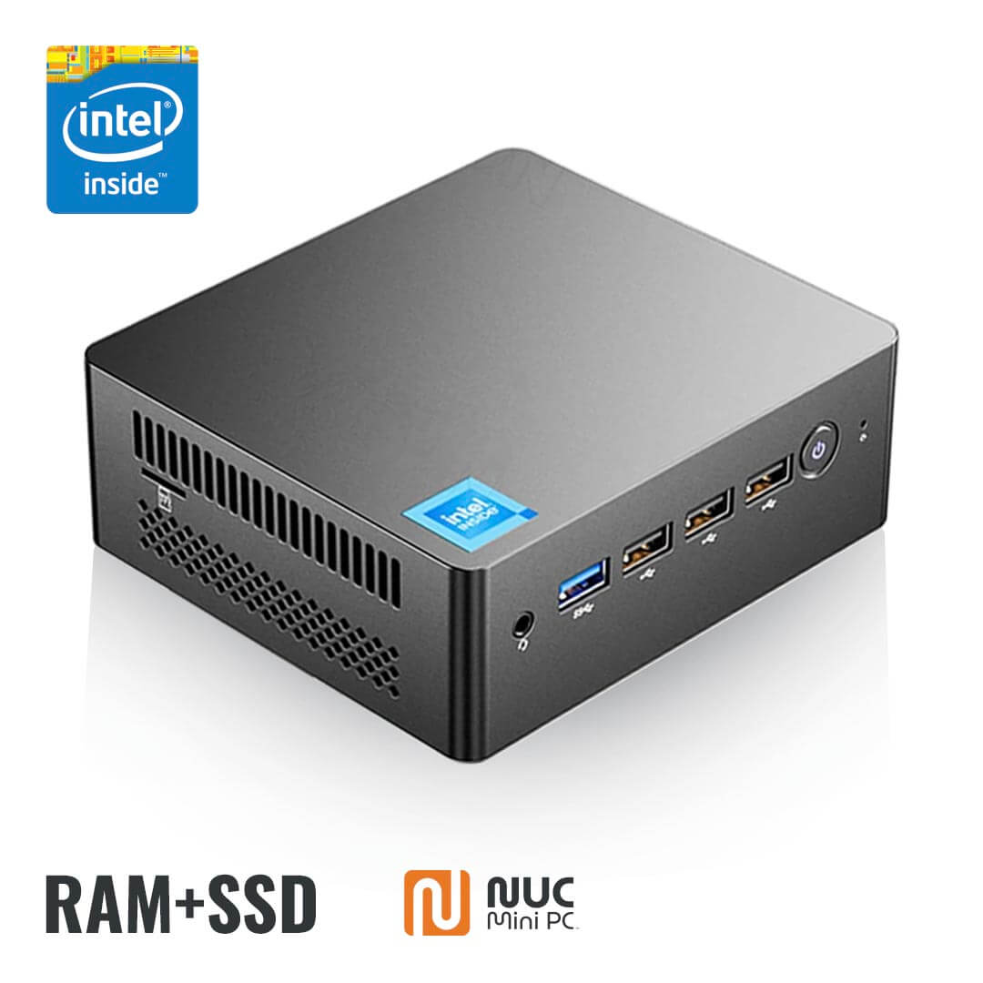 NUC Mini PC Intel N100 8GB RAM 128GB SSD