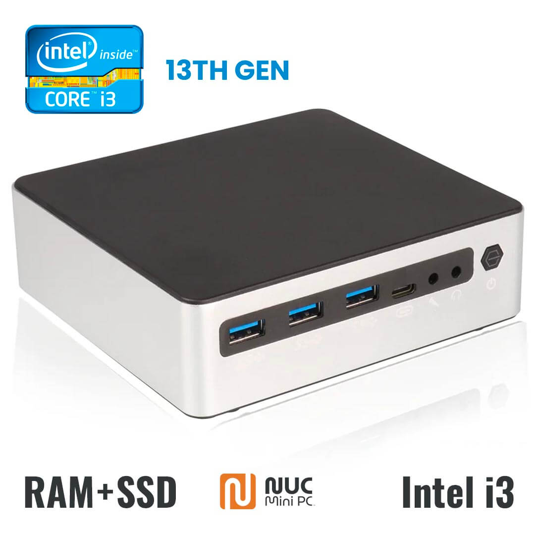 NUC Mini PC Intel i3 1215U 8GB RAM 256GB SSD Windows 11